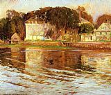 Joseph DeCamp The Little Hotel painting